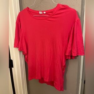 Gap S flutter sleeve top